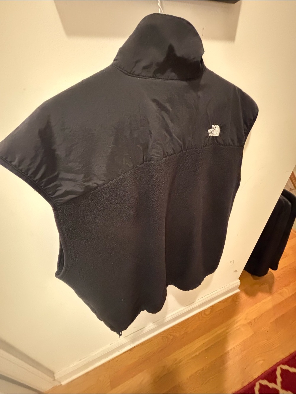 The North Face Black Insulated Fleece-Trim Vest,Polartec vintage sleeveless vest - Picture 6 of 14